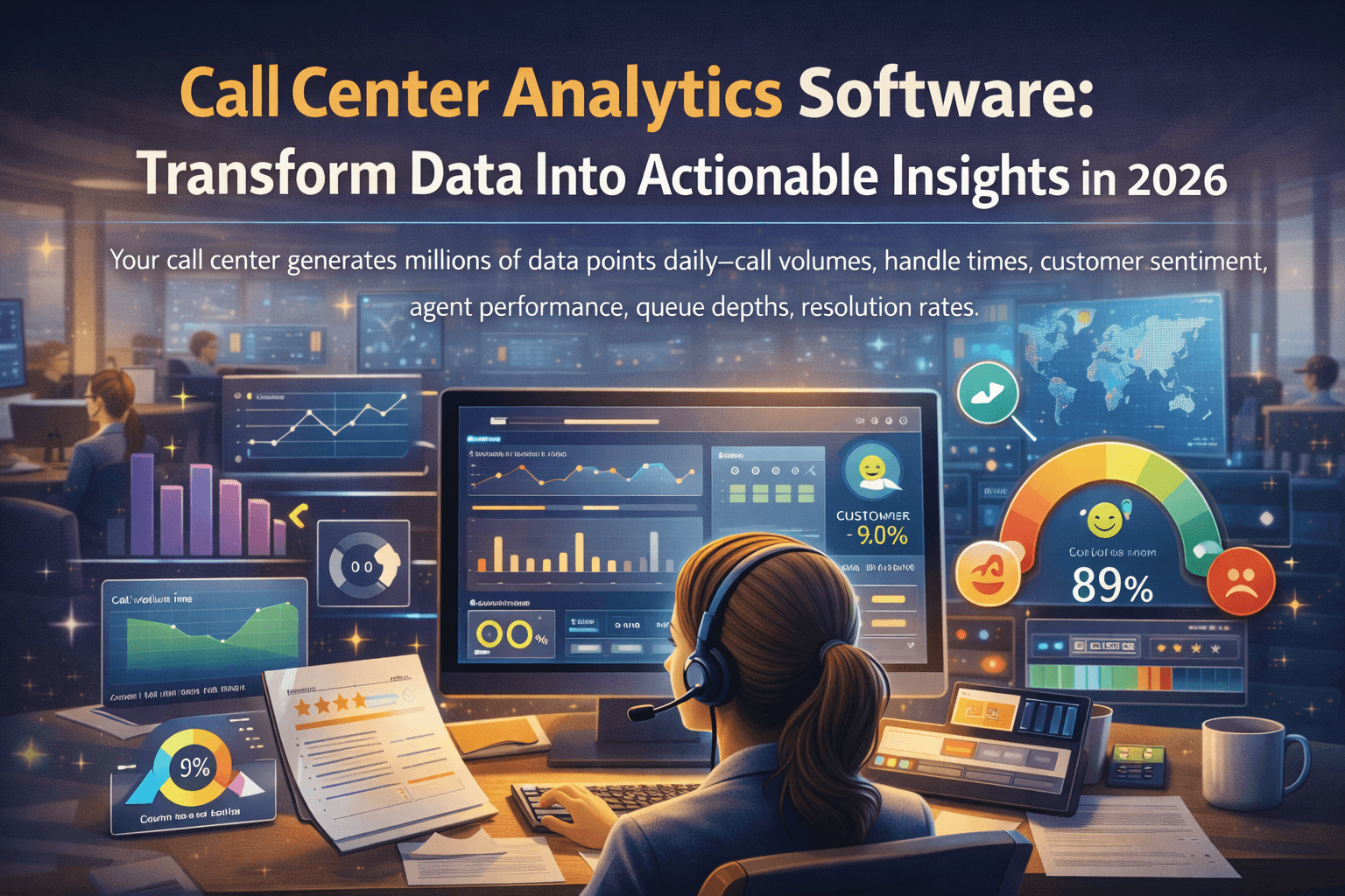 Call Center Analytics Software | Data-Driven Insights 2026 - Intell Call