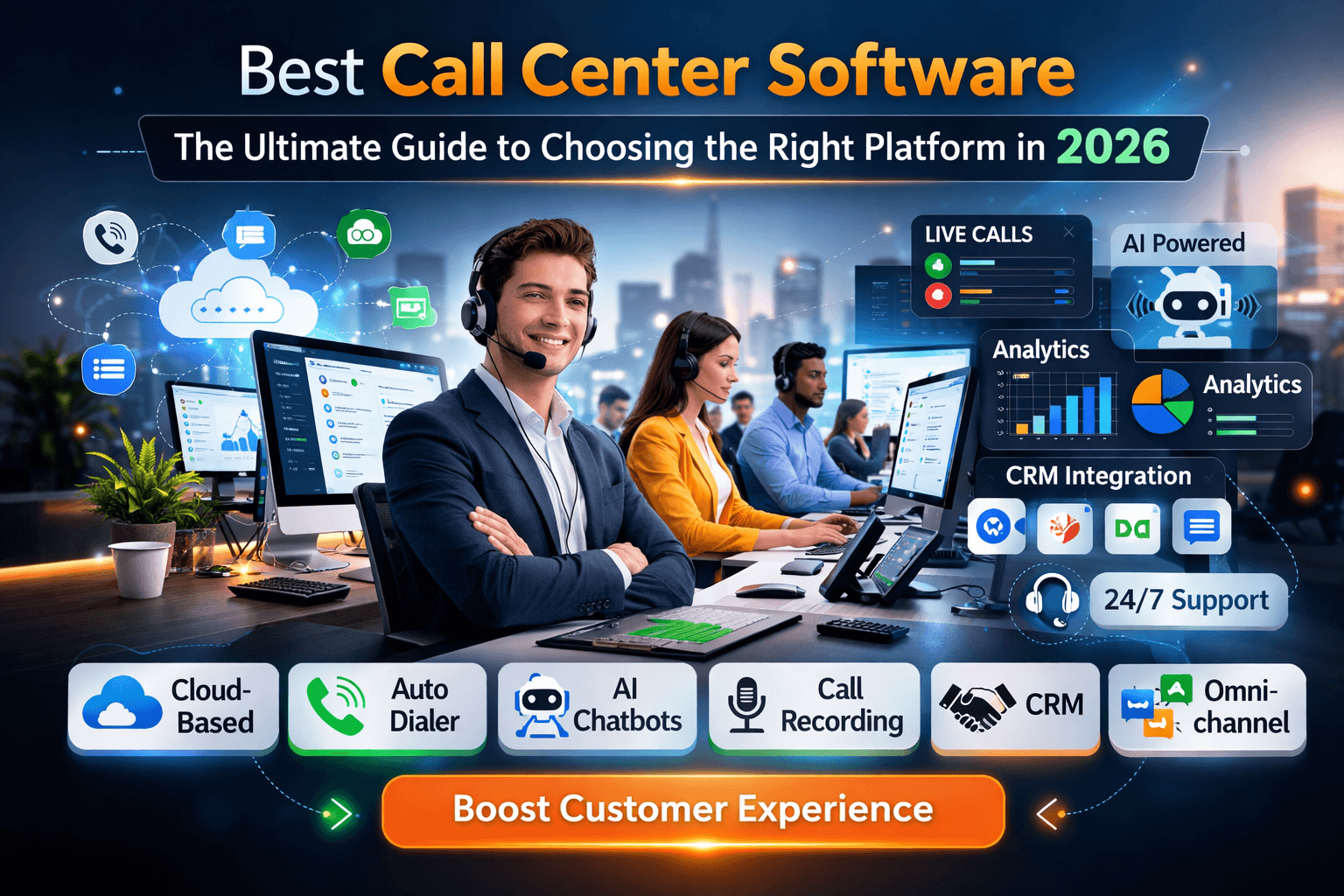 Best Call Center Software | Top Solutions 2026 - Intell Call
