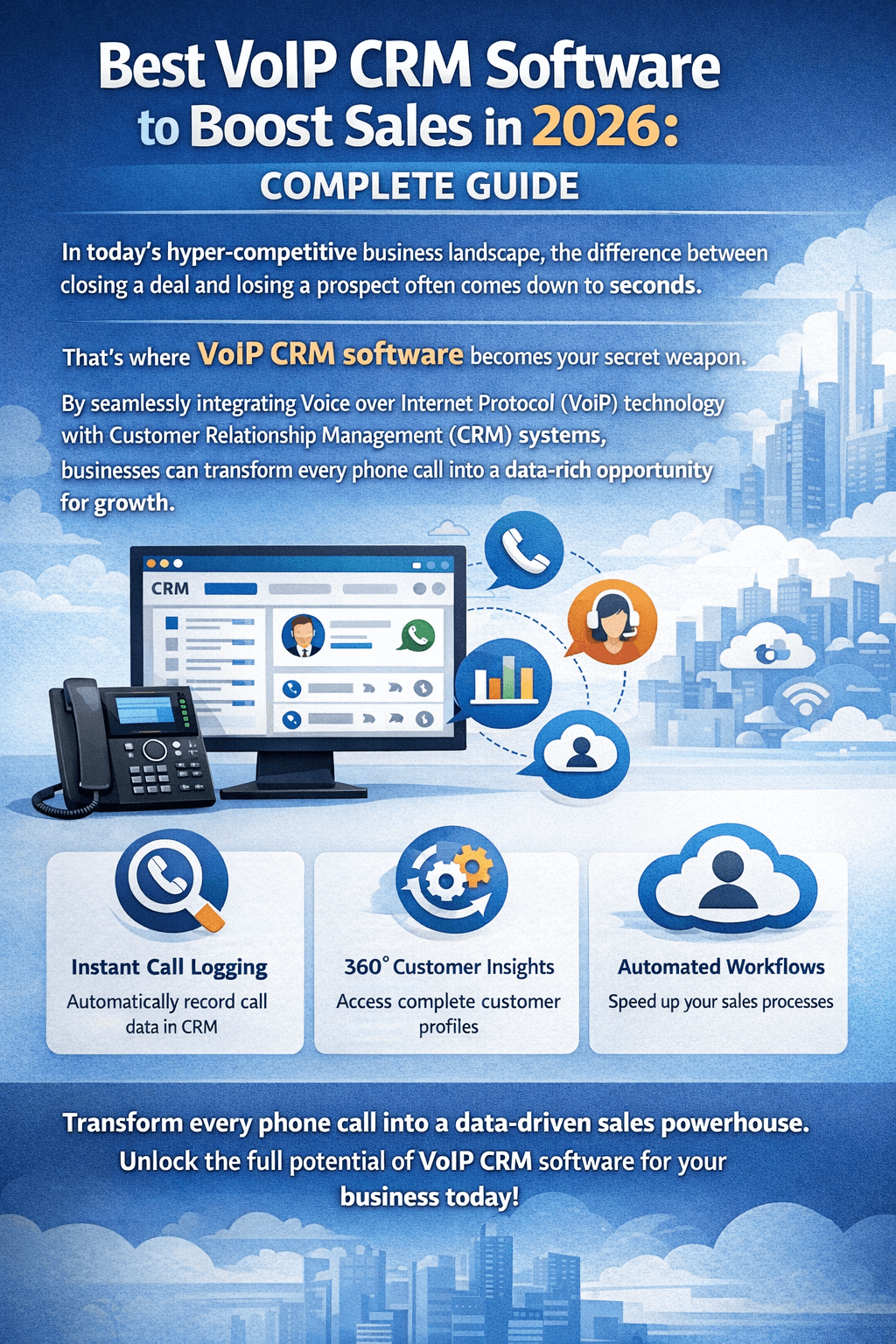 Best VoIP CRM Software | Boost Sales 2026 - Intell Call